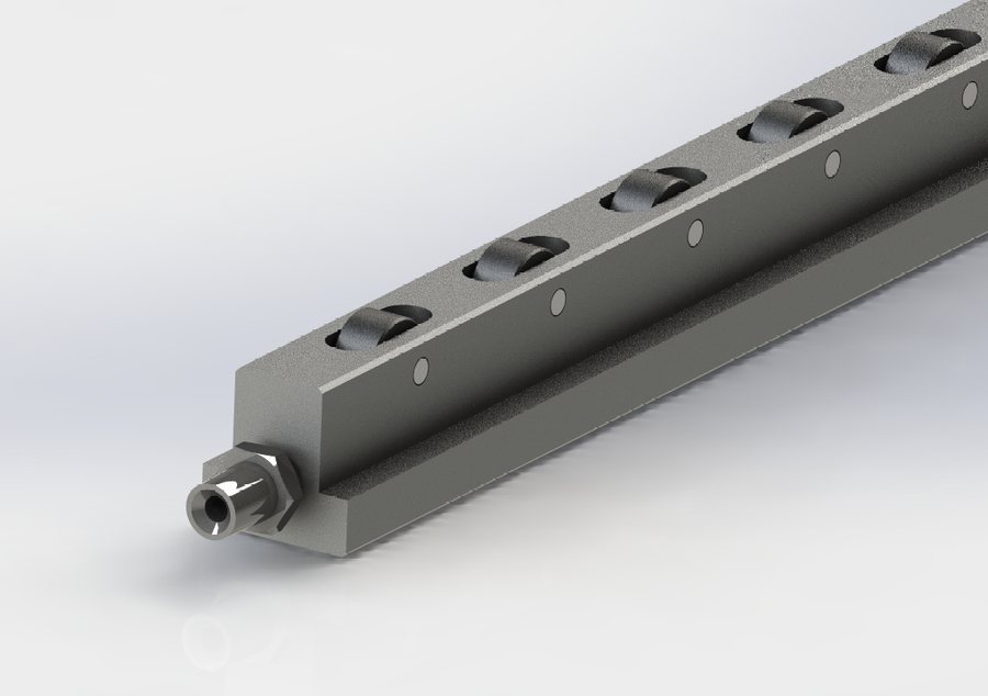 Hydraulische Rollenleisten